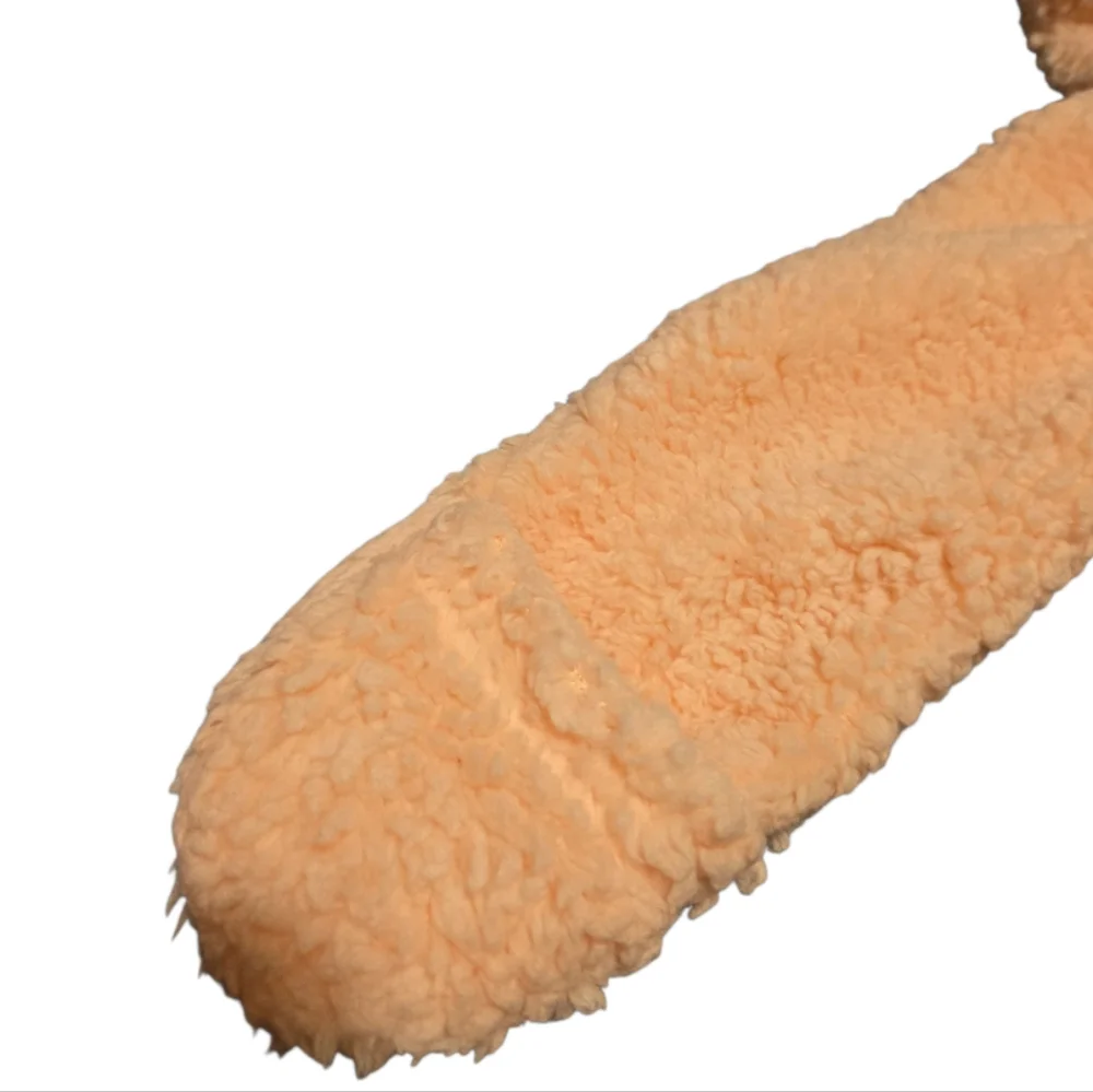 Carter's Peach Fleece Kids Footie
